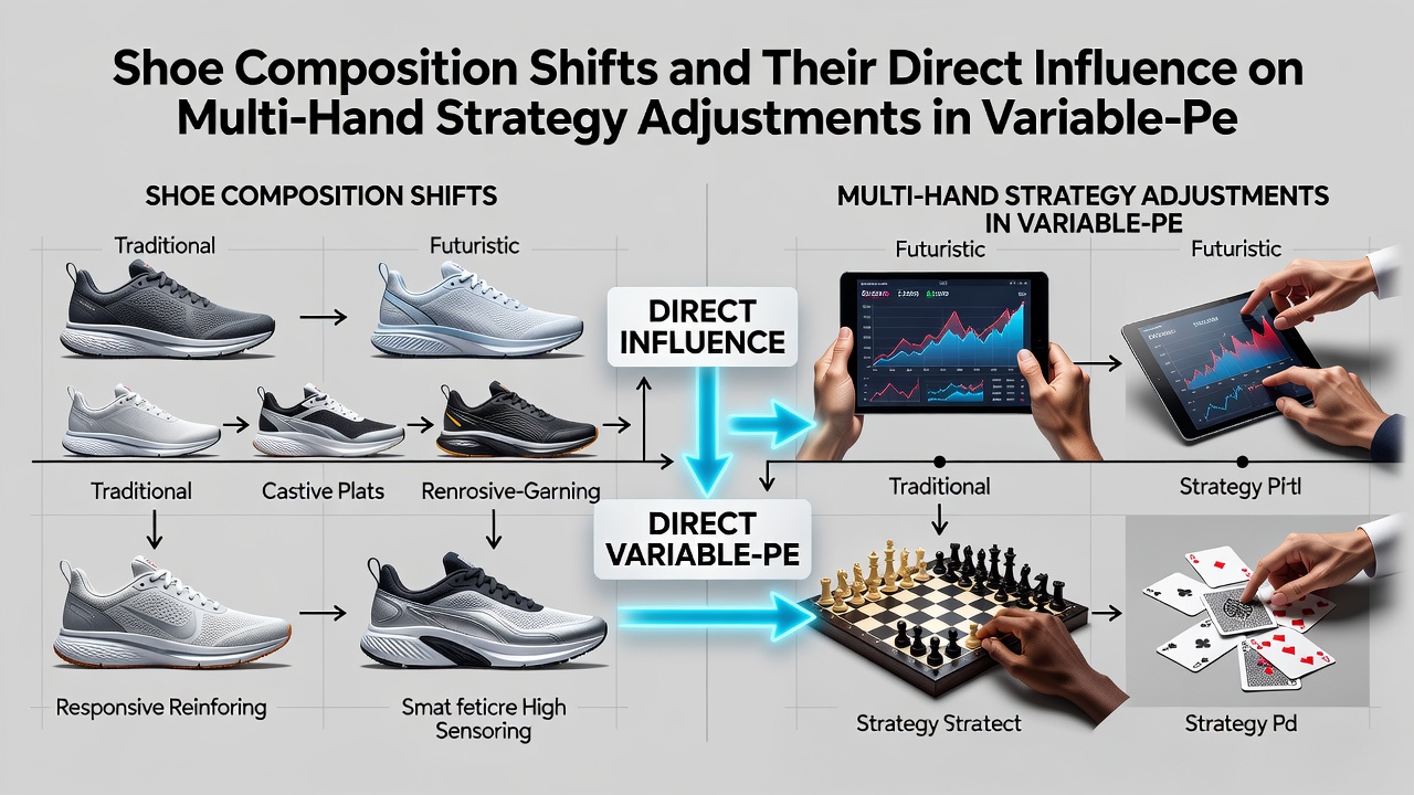 Multi-hand blackjack table showing strategy adjustments based on shoe depletion